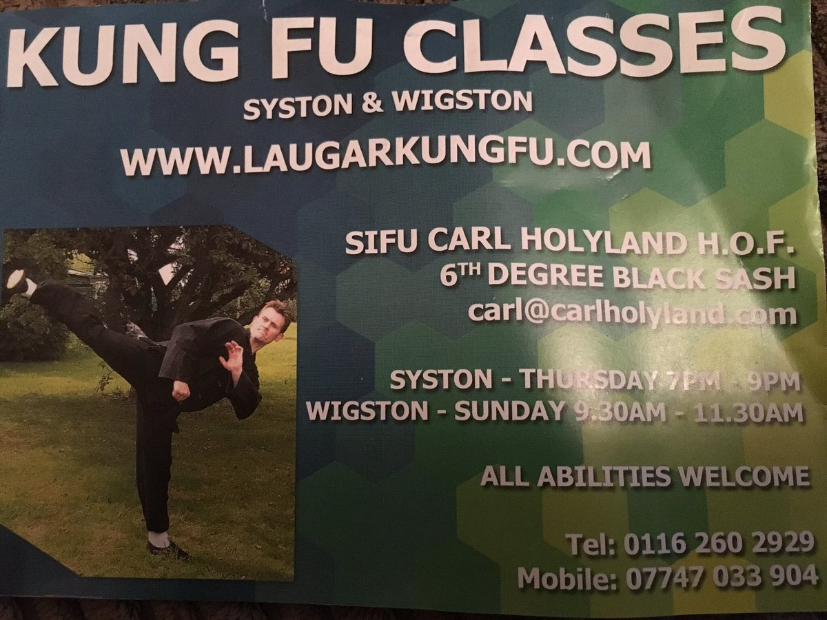 chmartialarts's tweet photo. For kung fu classes in Leicester. https://t.co/4vssStN13L