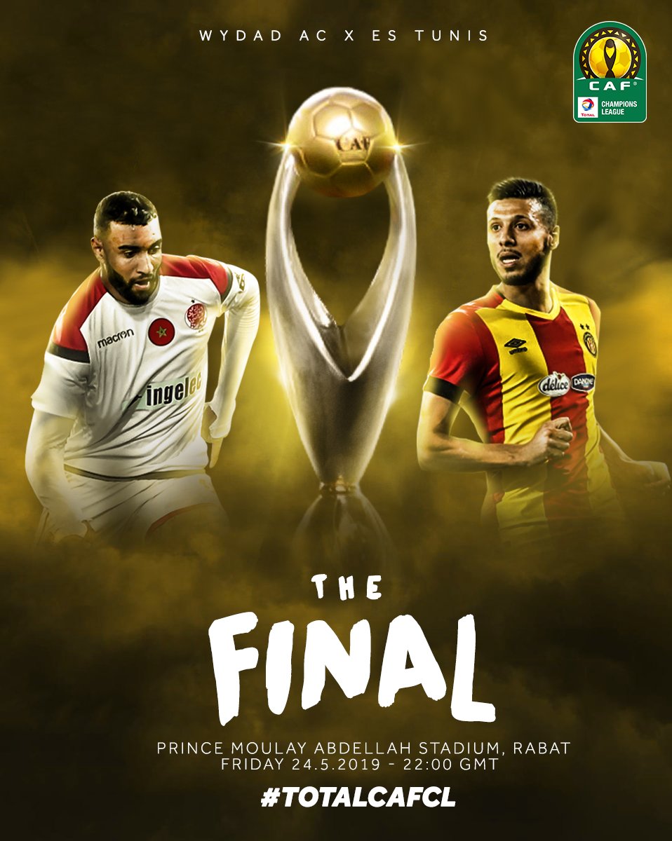 SyLamine's tweet image. Le sport africain en général est dominé par le Maghreb. Deux finales Champions league &amp;amp; Cup Caf 
Marco Tunisie et Egypte .
  📣 The final @wydad_e  de Maroc Vs @ESTuniscom  de Tunisie 💣🔥
#TotalCAFCLFinal