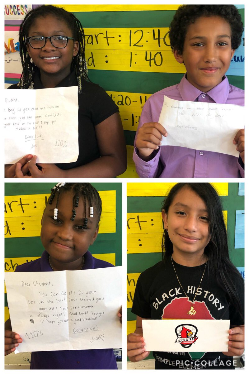 StoffelSuzy's tweet photo. Thank you so much to @uofl athletes for the letters of support for Kprep!  Our students @SempleStars were so excited to receive them! https://t.co/fbzIXbDqVY