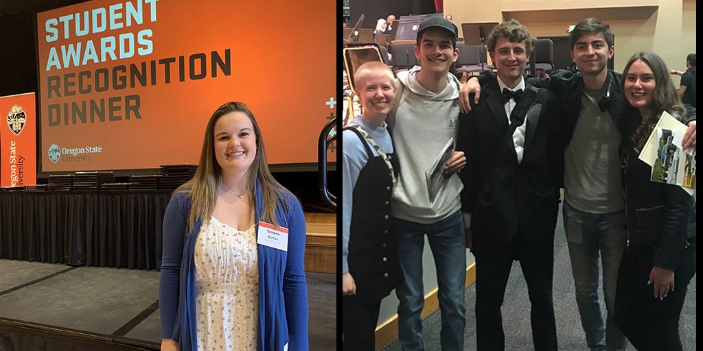 Ocean11ers are cream! Congrats to Simone Burton for her Morris K. Udall Scholarship Honorable Mention + acceptance into 2019 NOAA Ernest F. Hollings Undergrad Program! Shout Out to Randy David for his great viola performance at the Corvallis-OSU Symphony. Super proud of you two!