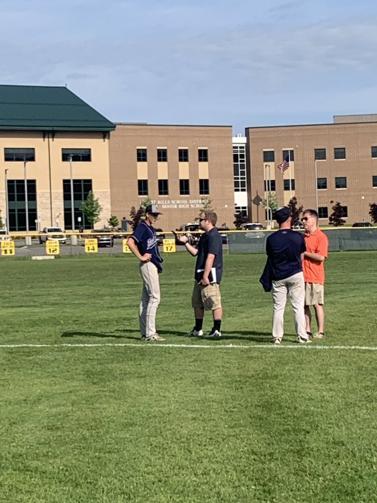 PO_Athletics's tweet photo. That’s a final!!!! The Mounties are heading to the District 6 Finals !!! 

Big game at the plate from Jones,Soltis and Gustkey. Great at bats from the whole team. Ryan Whitehead with a dominant performance on the bump  #MountiePride #TOTHEMOUNTIES https://t.co/V8EqiJ03qG