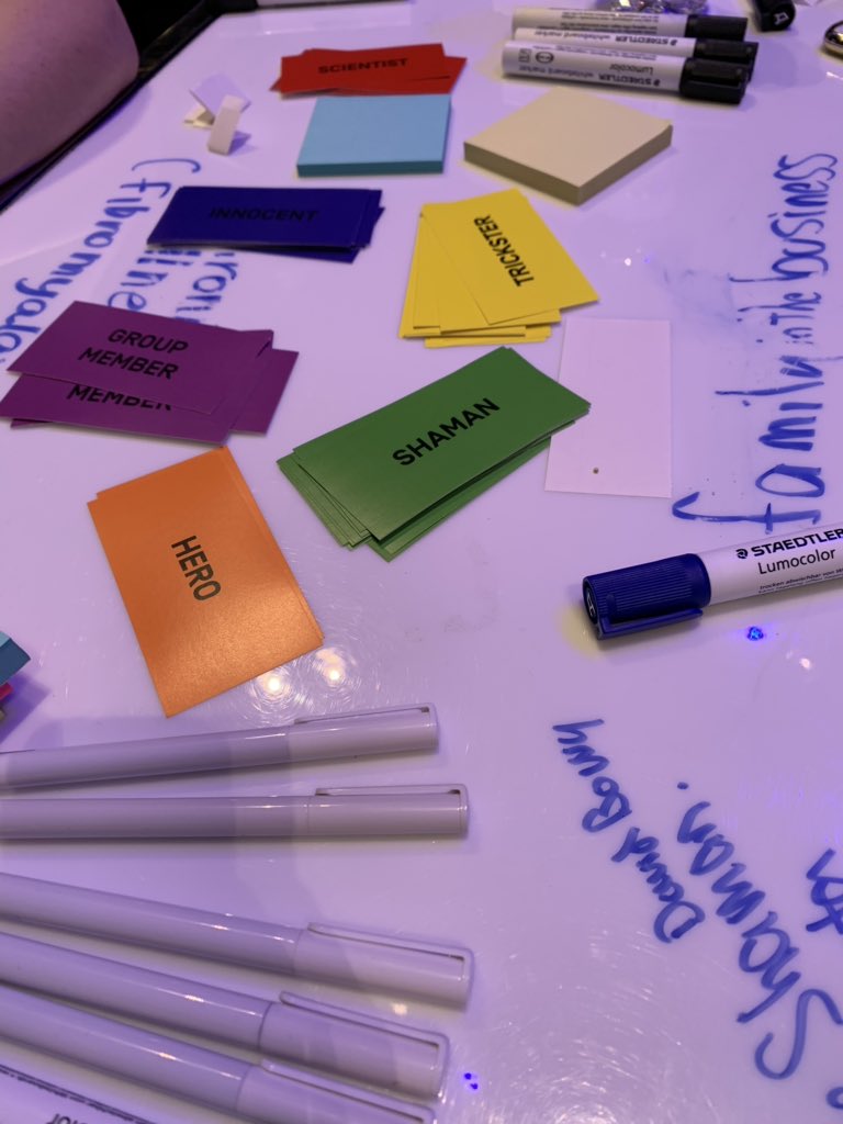 Great workshop at <a href="/C2Montreal/">C2</a> with Randall Jaynes from <a href="/BMGroupNews/">🆕 BlueManGroupNews 🆕</a>. Are You really aware? Animal listen with their all body. Practice full body deep breath. Discover your archetype to solv a challenge.  #blueman #bluemangroup #ibluemyself #C2M2019