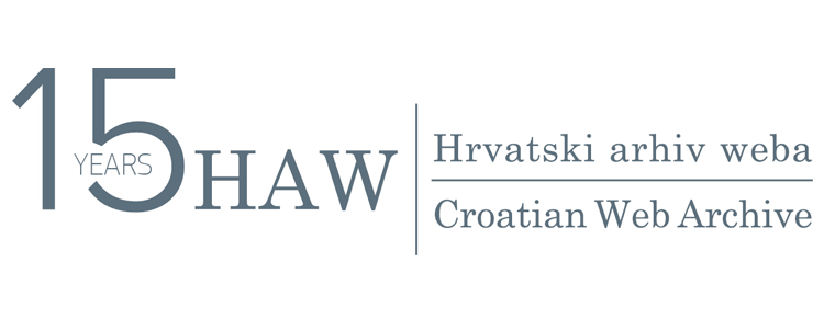 NetPreserve's tweet photo. 📢#iipcWAC19 preview: Miroslav Milinović &amp; @dceljak: From Web Measurement to Archiving – Technical Development of Croatian Web Archive Over the Past 15 Years

https://t.co/NEMGfZo4IJ

#webarchiving #HAW_NSK @NSK_Zagreb https://t.co/SIc2v1V9jB