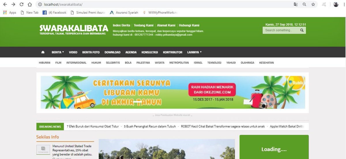 zainulM27's tweet image. Download Source Code Swarakalibata Ci V.1.3.3 - Codeigniter 3 + AdminLTE Responsive
link downliad : zaintemplates.site/2018/09/downlo…

#scriptweb #programming #sourcecode #designweb #phpscript #webdesigning #webdevelopers #jasaweb