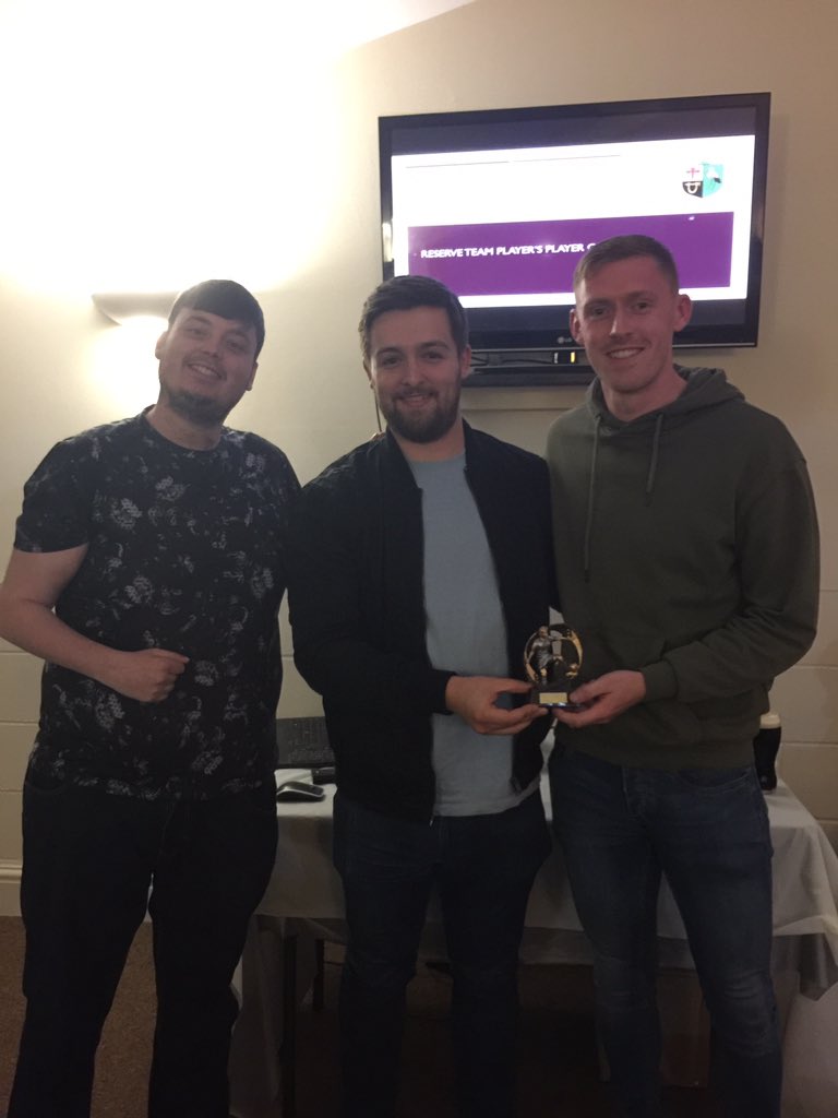 JohnyCEvans's tweet photo. Next up @BillingeFC was the Reserve Team Players Player of the year, went to joint winners Tom Hunt and Ryan Sephton https://t.co/eriWAHq0P3