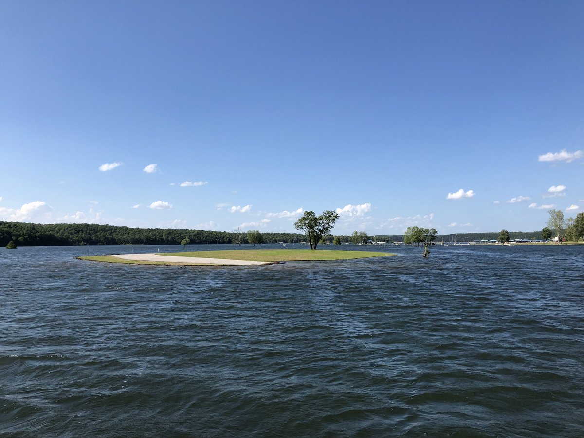 Bull Shoals is really high today. #bassfishing is pretty good though! #enigmafishing