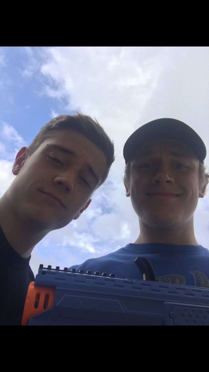 DreamTeam3rdGen's tweet photo. @HHSNerfWar Killed Brandon Riley from Klondikers #MemorialDay2019 https://t.co/CIiOEDoNVy