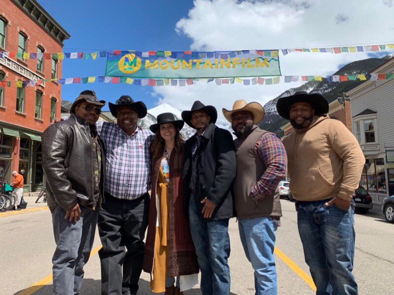 FireOnTheHillLA's tweet photo. Day 2 of @MountainFilm is in the books! Thank you to @SophiaBush for sharing her love of LA with the Cowboys. We’ll be around tomorrow night for our second screening. Arrive early, the theaters are packed!

#Mountainfilm #Mountainfilm2019 #FireOnTheHill #BrettFallentine https://t.co/LLGCO3O4ul