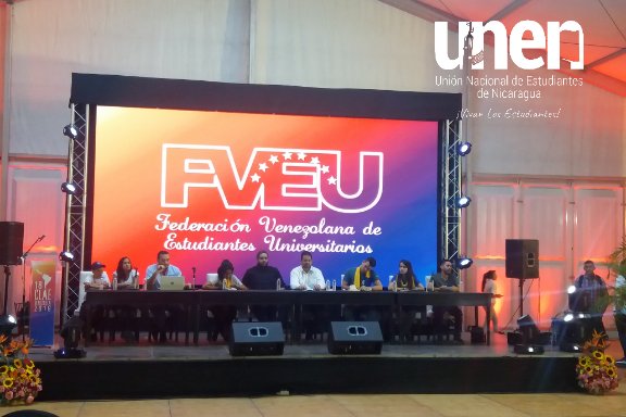 UNEN_Nacional's tweet photo. #SomosUNEN ✊ | Intervención del Cro. @m_armengol durante el @18clae en representación de la @UNEN_Nacional #Nicaragua 🇳🇮

#CLAEVenezuela2019
#18CLAEVzla
#18CLAE 
#RumboALos105 

@rpalmero1 @CUBAenNOSOTROS @rodbexa @RousUnenOclae @OCLAEOFICIAL @nicmaduroguerra https://t.co/F6RqoNWZlh