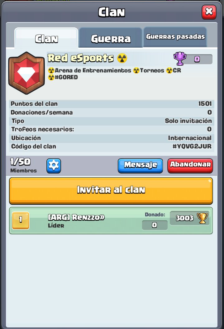 Ya está el Clan !!! 
Prioridad a los que Cumplieron !!! 
(DESPUÉS SE ACEPTARÁ AL RESTO) Es para cualquier jugad@r !!! 

Empieza 20:30 ARG - 19:30 USA - 19:30 CHI 

Buena Suerte a tod@s !!! 

RT y MG