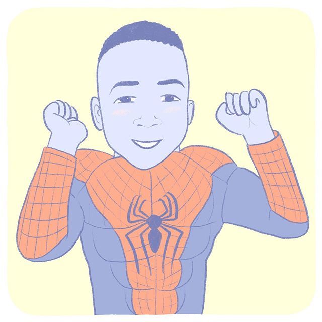 paleanddelicate's tweet photo. Fahmi : l’identité de #spiderman enfin dévoilée 😊🕷 #commissionedwork https://t.co/NGT3MDAu2W https://t.co/2Lhkb3xMFX