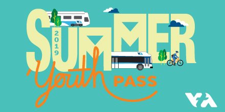 VTA's tweet photo. Parents don’t want to be stuck driving and kids don’t want to be stuck at home all summer, so get them the Summer Youth Pass for $70 and let VTA do the driving! For more information &amp; to purchase online, visit https://t.co/coLKe3Fjf9. #VTASummer #HelloVTA https://t.co/G3rhvoIiqX