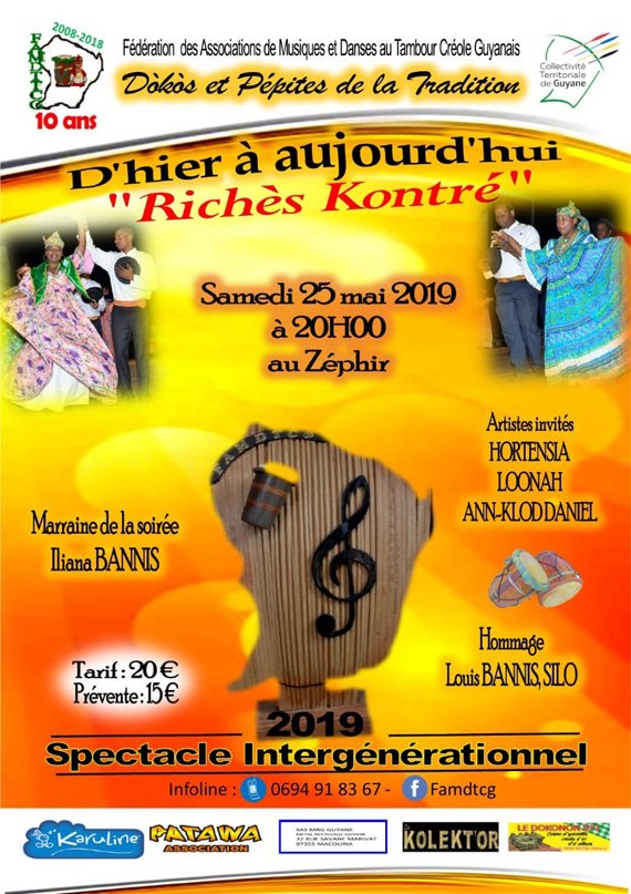 bladacom's tweet photo. Richès Kontré : d'hier à aujourd'hui
spectacle intergénérationnel
#sortirguyane #bladaguyane #blada
https://t.co/b6LptrWf58 https://t.co/BJqA5m7cGT