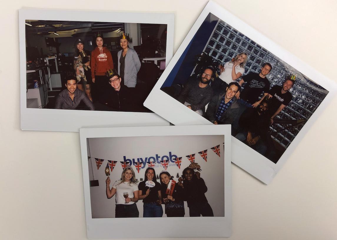 Buyatab's tweet photo. Happy Friday! π₯³ Can you guess what this month's Beer o' Clock theme is? I'll give you a hint: πβ¨
#yvr #bctech #royal #yvrtechspace https://t.co/Ibv82T6ASI