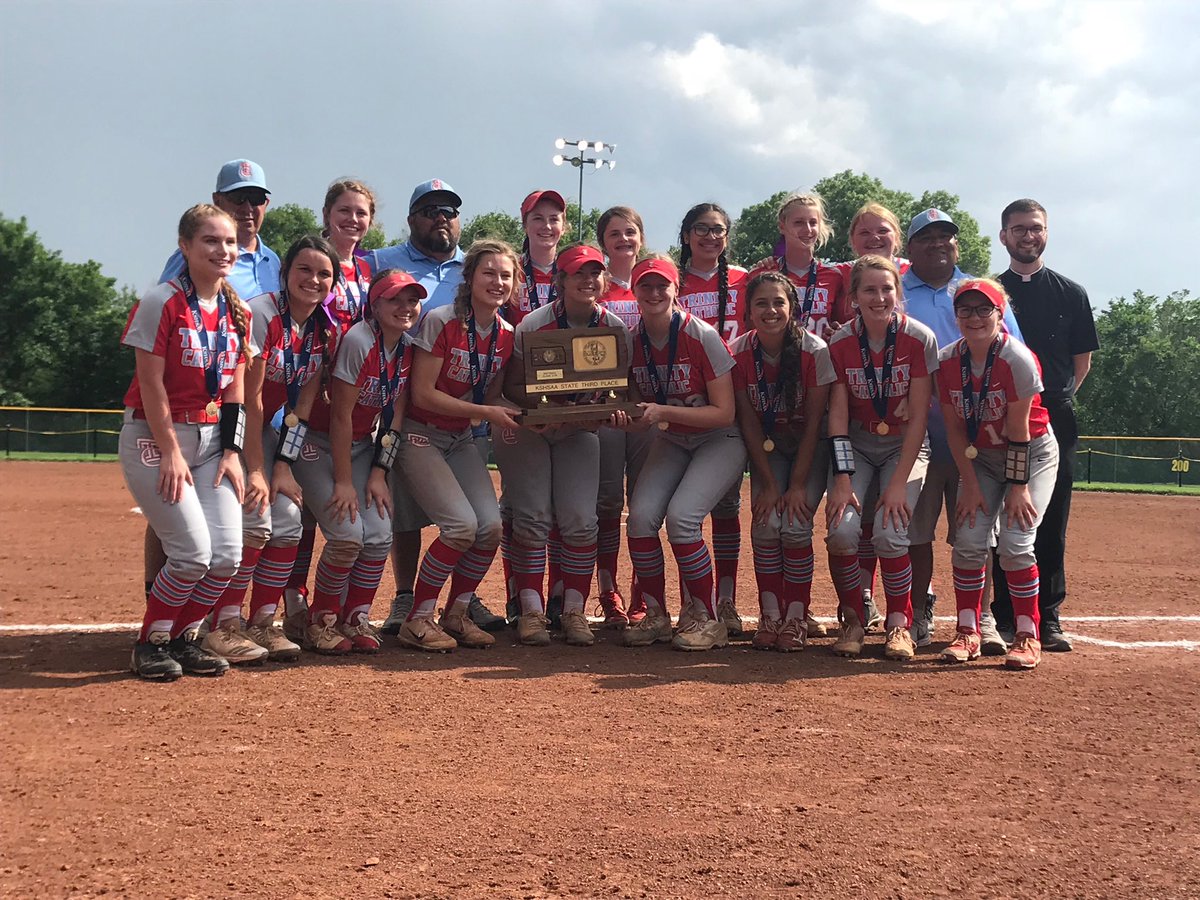 <a href="/TCcelticsb/">Trinity Catholic Softball</a> earns third place at the 2-1A state tournament. The first state trophy in program history.