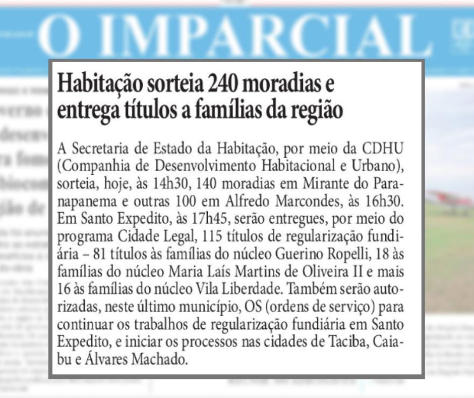 FJMarangoni's tweet photo. Nesta sexta-feira, 24 de maio, a @habitacaosp entregou, por meio do programa #CidadeLegal, que tenho a honra de presidir como secretário executivo estadual, 115 títulos de propriedade a moradores de três bairros da cidade de #SantoExpedito, https://t.co/uTxxzQg8Zi