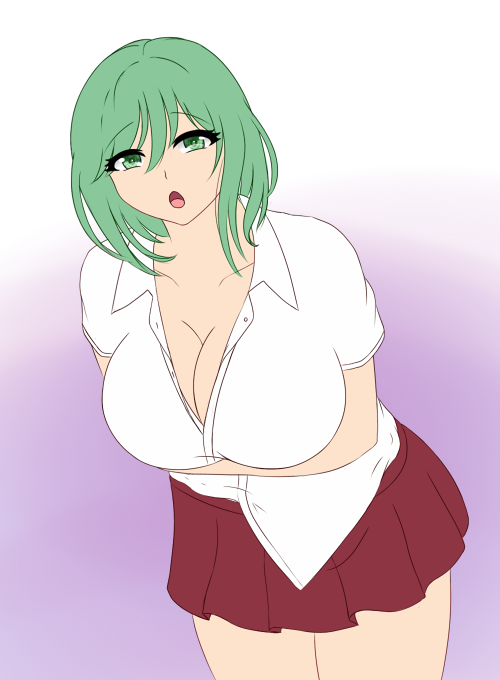 Mack_U_'s tweet photo. Working on Himari's sprite!  ✍️ https://t.co/Nxyhao32aX