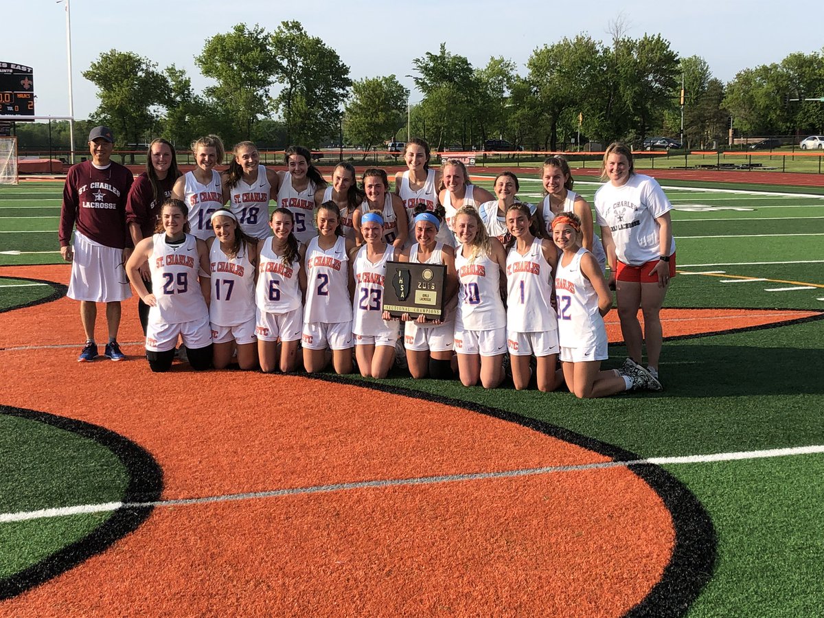 <a href="/stcglax/">St Charles Girls Lax</a> Sectional Champions! Congratulations Ladies! #WeStCharles @STCNSports <a href="/StCharlesEast/">St. Charles East HS</a>