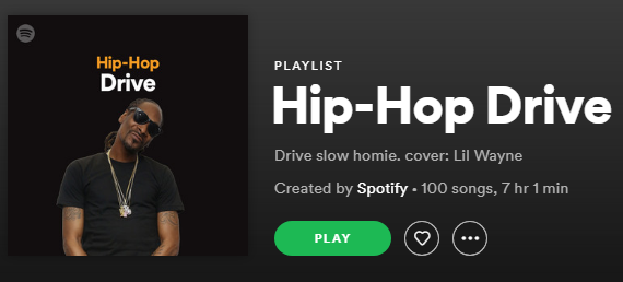 Hey <a href="/Spotify/">Spotify</a> I'm 99% sure this is <a href="/SnoopDogg/">Snoop Dogg</a> not Lil Wayne