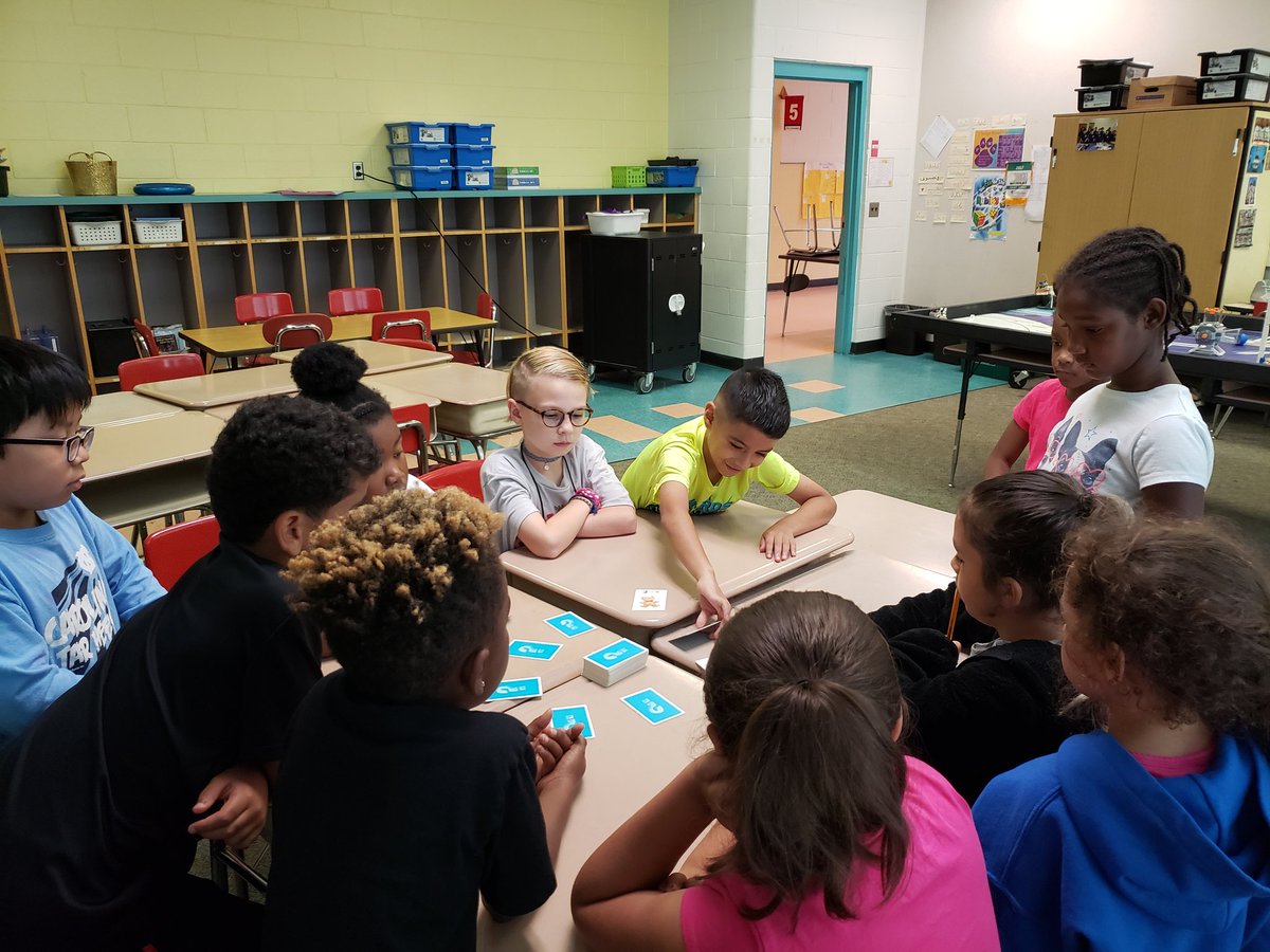 AIGwolford's tweet photo. How is your memory? Trying out Sherlock a memory game. #thinkinghard #tryingtoremember #havingfun @HodgeRoadES  @WakeESM @AigWake https://t.co/TBgEbzAK8h