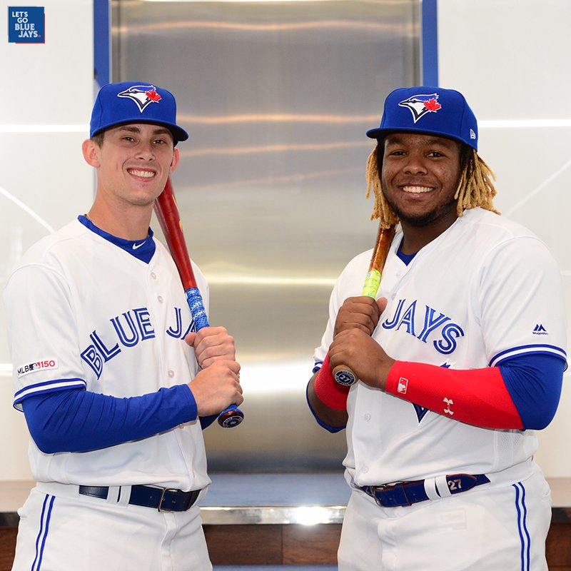 Toronto Blue Jays on X: 🚨 HISTORY 🚨 Cavan Biggio and Vlad Jr. are the  first EVER sons of Hall-of-Famers to become Major League teammates!   / X