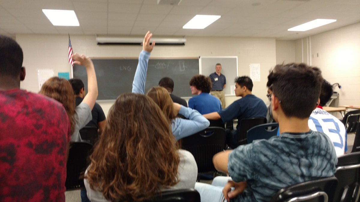 Thank you to Dave Frenzel of <a href="/Bechtel/">Bechtel Corporation</a>, Michael Mazzola of <a href="/cobbfendley/">CobbFendley</a> and Nathaniel Coffman of @HalffAssociates for speaking to our <a href="/PLTWorg/">Project Lead The Way</a> students at today's Engineering Roundup!  Your insights and experiences help shape tomorrow's engineers!  <a href="/FosterHSNews/">Foster High School</a> <a href="/LamarCISDCTE/">Lamar CISD CTE</a>