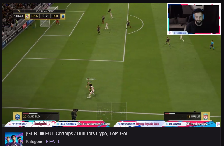 xtrenbolon's tweet photo. Stream ist Live! https://t.co/bx3598dhco
#twitch #kleinerstream #fifa https://t.co/d3uR7afsHz