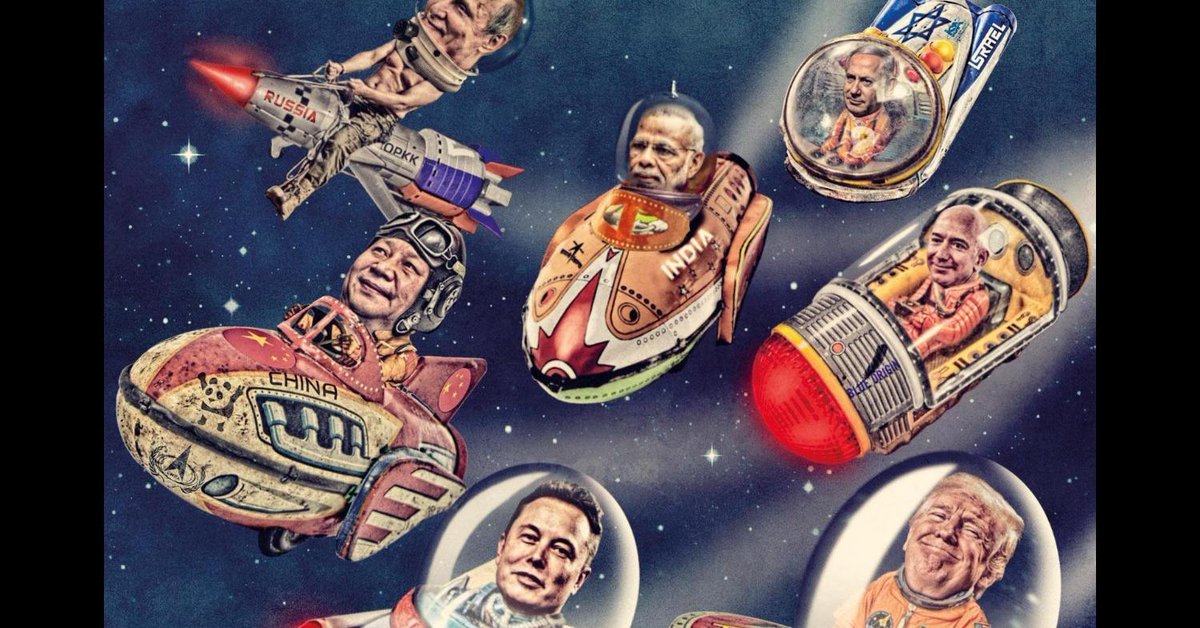 Will it be Jeff Bezos's Blue Origin, Elon Musk's SpaceX or another superpower who wins the new space race? bit.ly/30GM5Ug