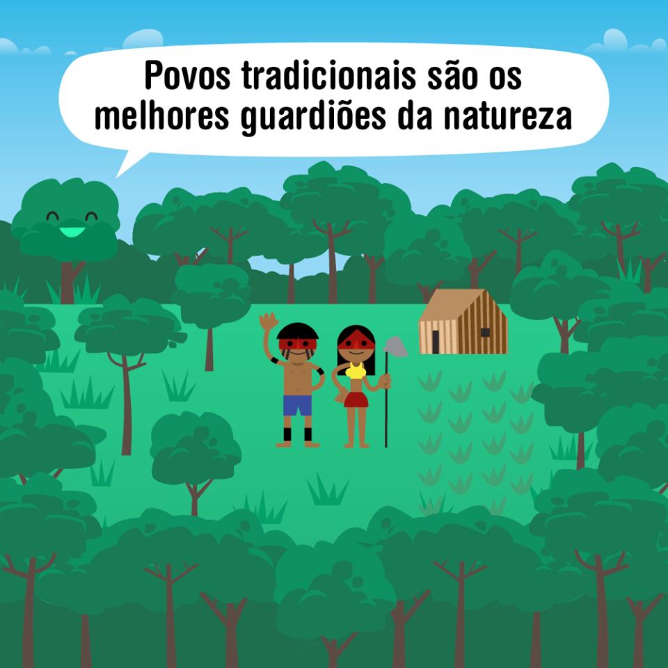 Estudo  internacional mostra que territórios protegidos por povos nativos são  exemplos no combate às mudanças climáticas e ao desmatamento. bit.ly/2WjdcW5