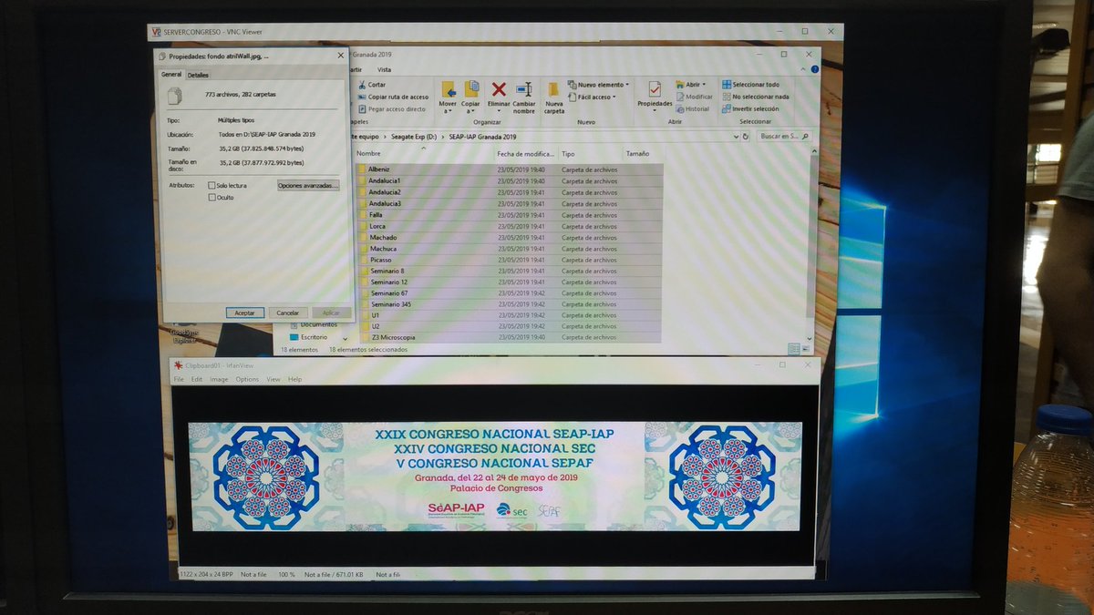 VisualXet's tweet photo. Balance sala de ponentes #SEAP2019G final

- Mas de 35 Gb de datos distribuidos entre 19 salas.  
- 735 archivos entre PowerPoint,  PDF y videos. 

Seguimos sumando #Congresos

Hasta la próxima cita.  Enhorabuena a todos https://t.co/cfIEvDUaPS