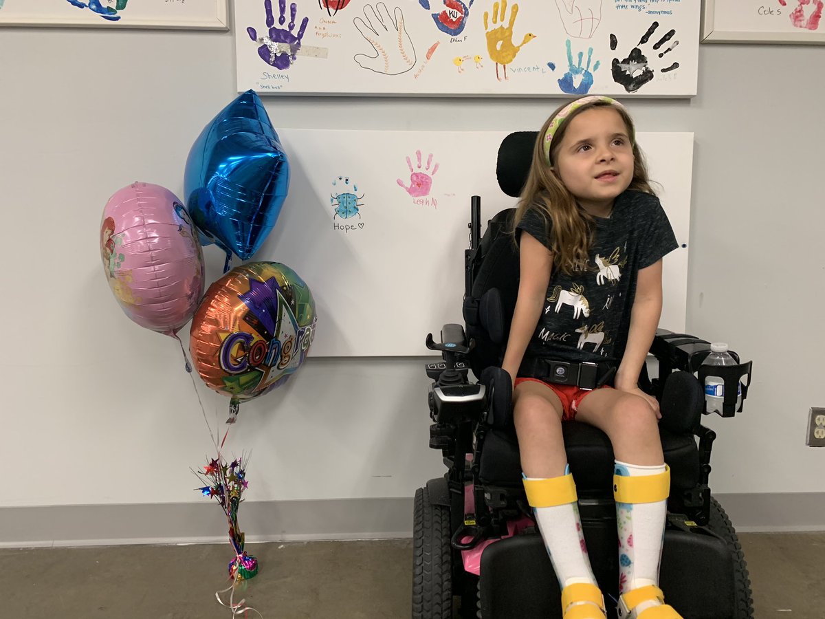 _AbilityKC's tweet photo. Last week, Hope graduated from the Pediatric Day Program at Ability KC. She added her handprint to our walls to celebrate and honor all of the milestones she has achieved. Congratulations to Hope and of all the others who reach their goals! #AbilityKC https://t.co/QTYpAbzXXT