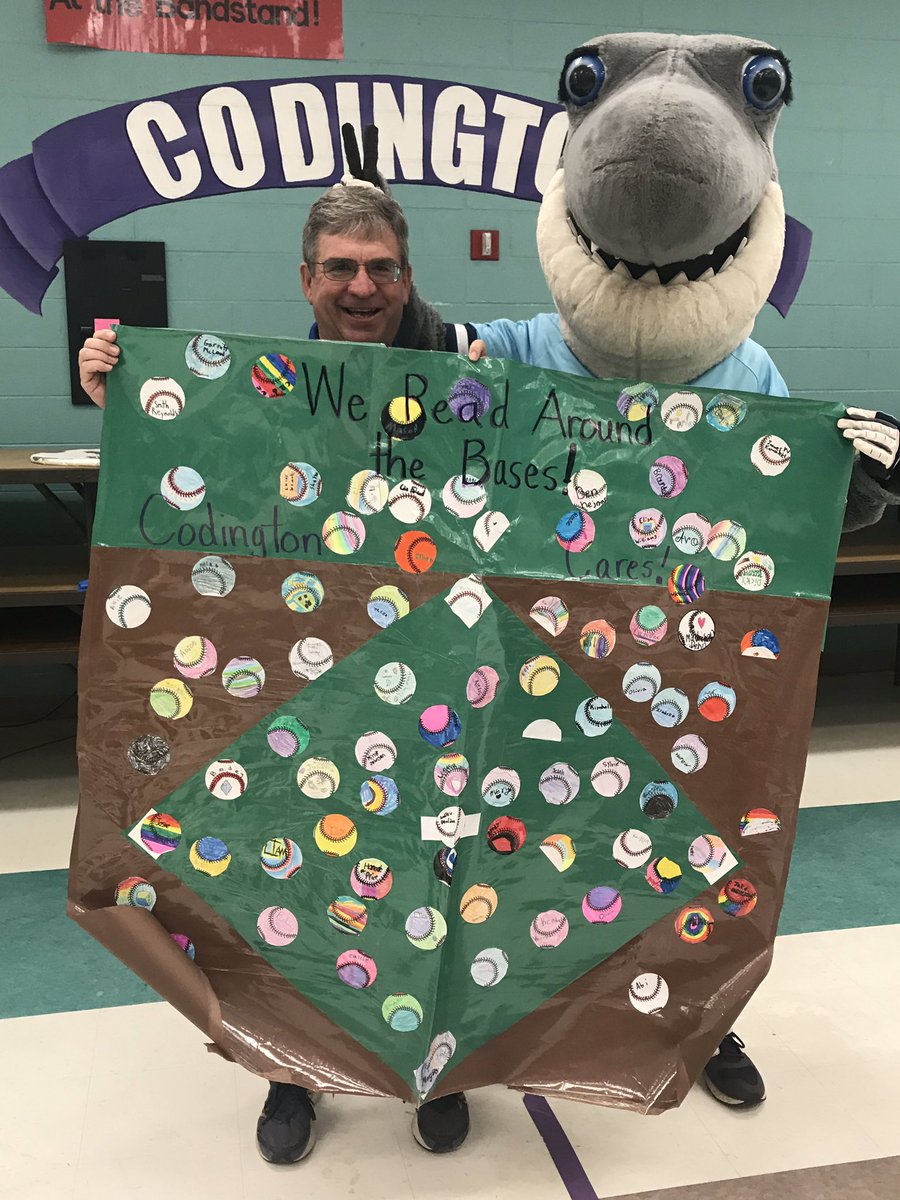 DianekFowler4's tweet image. We wrapped up our Reading Around the Bases reading incentive today! A big thanks to @ILMSharks for encouraging Codington’s 2nd graders to read, and rewarding them with a ticket to a game! @g_elmore8 @NewHanoverCoSch #CodingtonCARES #FinsUp
