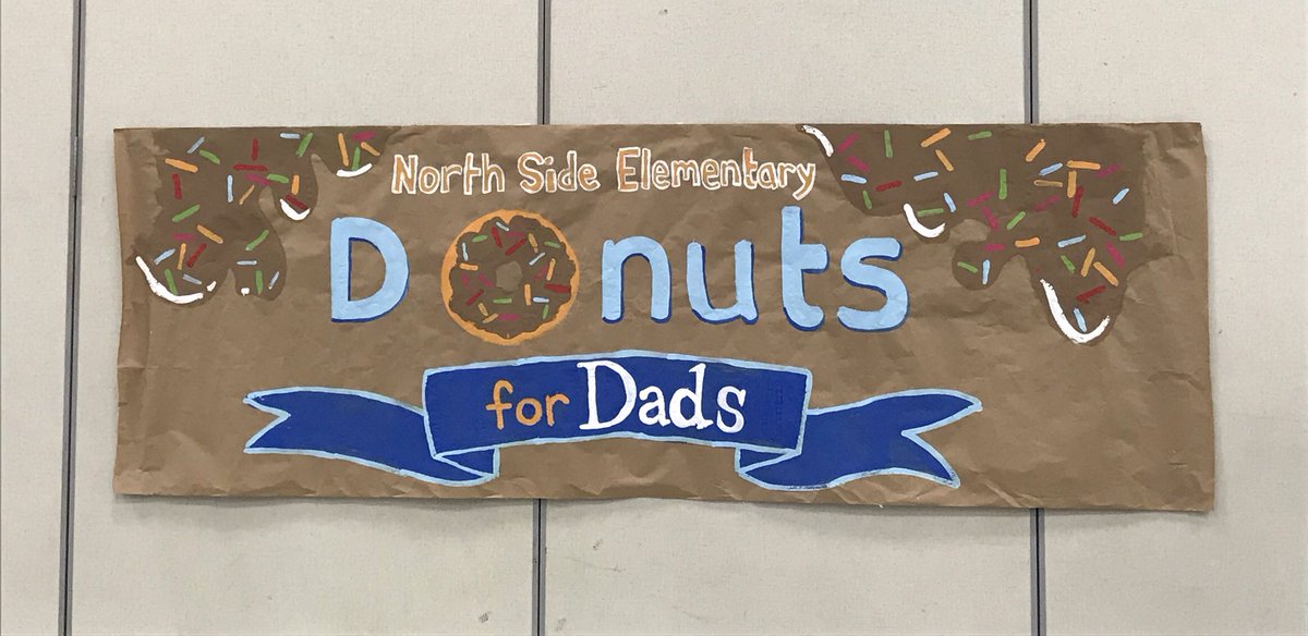 HeilangePorcena's tweet photo. Donuts With Dad at NSE was a huge success! Thank you Dads for making a difference! #DonutsWithDad #ParentalInvolvement #NSEPride @NorthSideNSE #FocusFightForward https://t.co/pZ7uNMSDOm