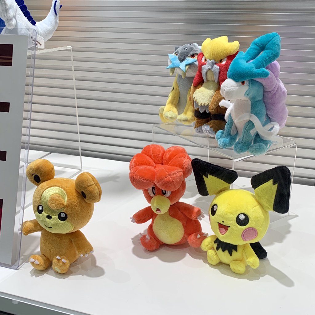First Photos Of Pokemon Fit Johto Plushies | NintendoSoup