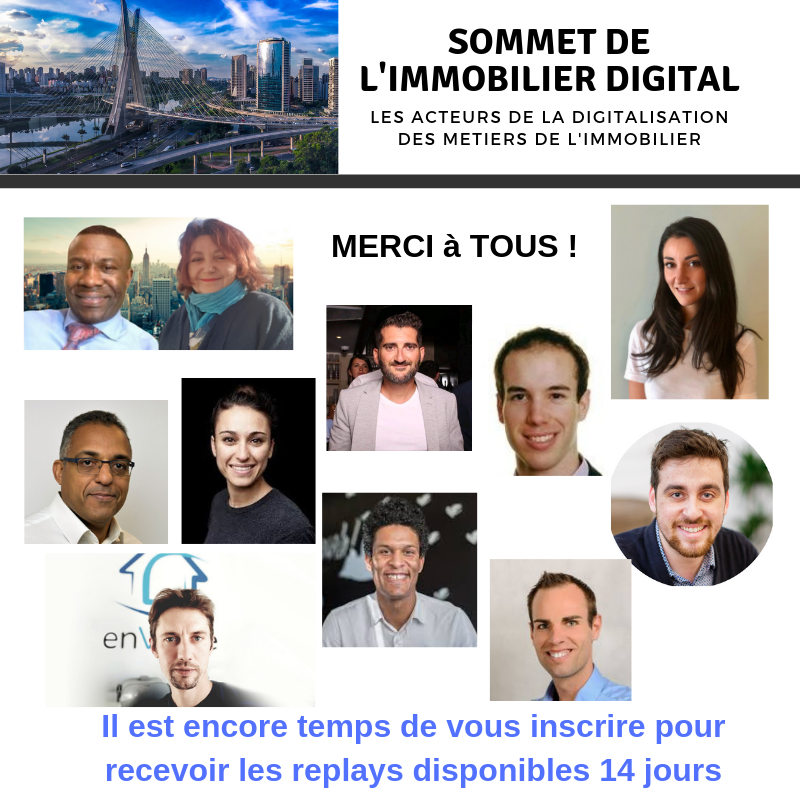 Tous les replays du sommet vous seront envoyés en vous inscrivant ici : bit.ly/2SrHofJ

#sommet #immobilier #digital #performance #productivité #reseau #efficacité #serviceclient #data #ia #digitalisation