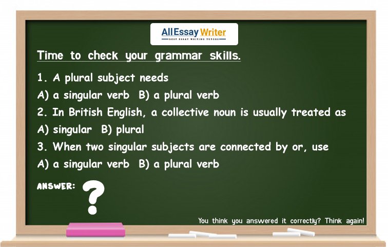 allessaywriter's tweet photo. Time to check your grammar skills.

#Allessaywriter #Quiz #QuestionAnswer #Tricks #GrammarSkills #Knowledge #Students #English https://t.co/jRCyDEjFsP
