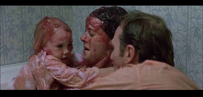 JulieGermanMan's tweet photo. I wasn’t going to say anything but... #TheLastDriveIn #HelloMaryLouPromNight2 #HelloMaryLou #PromNight2 #Poltergeist @Shudder @therealjoebob @kinky_horror https://t.co/FJJGDO7KsL