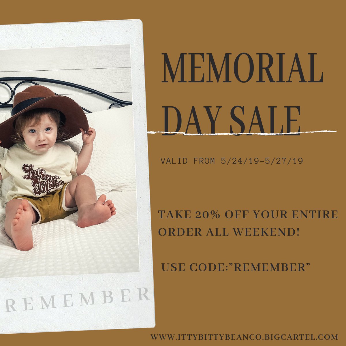 Our Memorial Day weekend sale is going on now!!! 💛