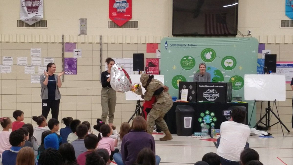 THIS happened today <a href="/PalmerLakeElem/">Palmer Lake Elementary</a>! Check out the video!  youtu.be/ZypQmKB7wHw