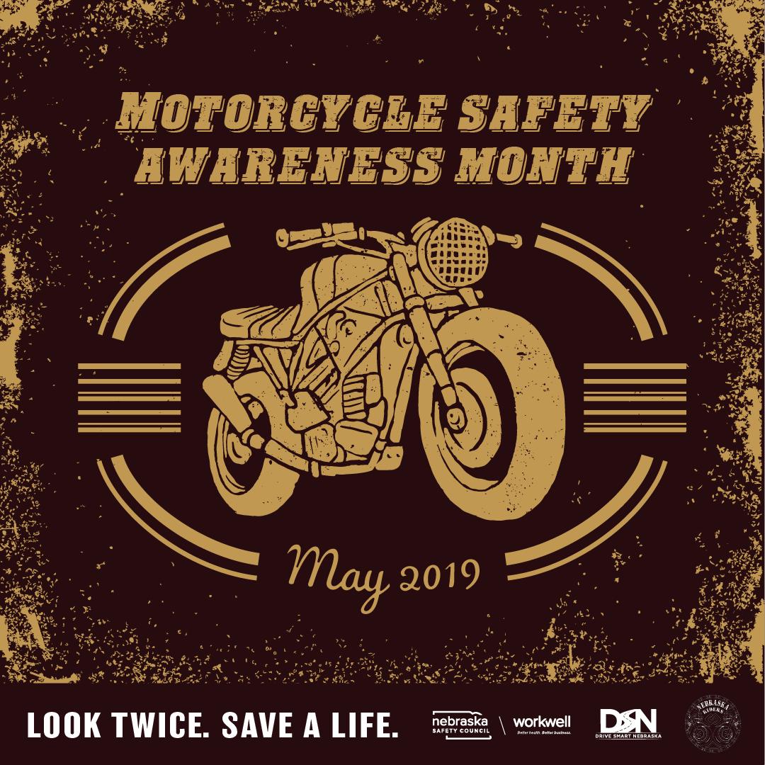 May is #MotorcycleSafetyAwarenessMonth 
for drivers and riders
It's a fine line between 
#BestRideEver and
#LastRideEver
#MotorcyclistsShouldBeSeenAndNotHurt