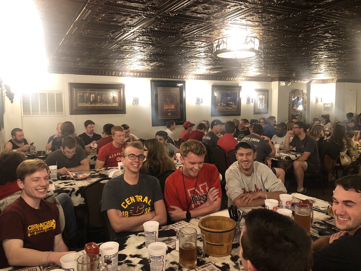 Had to celebrate a successful deployment the Texas way. We’re here at The Big Texan Steak Ranch!