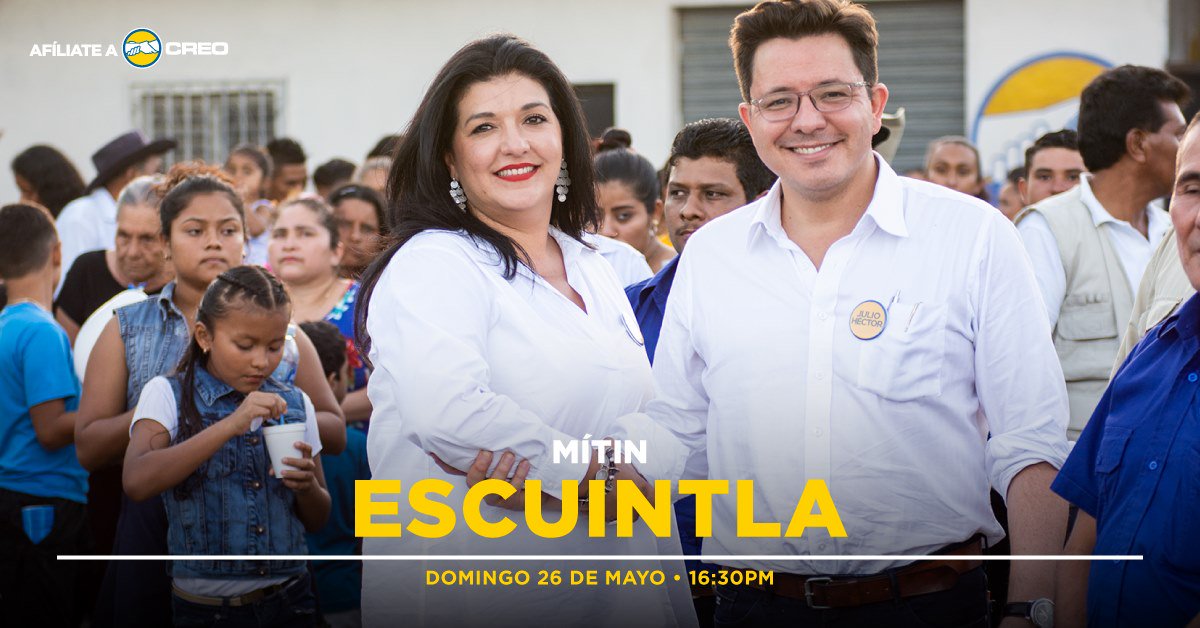 Este domingo 26 nos vemos en Escuintla #YoCREOenGuatemala