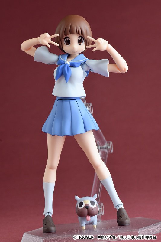 マックスファクトリー 公式 Figma 満艦飾マコ 彩色初展示 流子ちゃん 流子ちゃん マコにも色がついたよ キルラキル Figma