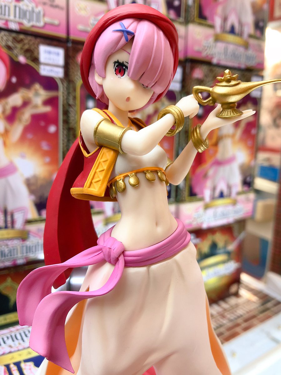 タイトーステーション 船橋店 Na Twitteru 新景品 Re ゼロから始める異世界生活 Sssフィギュア ラム In Arabian Night 入荷しました レムに続きまして ラム の登場です 足とお腹が素晴らしいラムちゃんですよ レム もございますので是非合わせてご