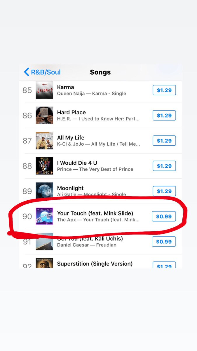 TheApxMusic's tweet photo. #FUNKBOTZ: #YourTouch is in the top 100 on the #itunes r&b charts right now!! Letβs get this song to number 1! Tell everyone to go stream βYour Touchβ right now and put it on repeat all weekend! The funk lives!!! Go go go ππΎ https://t.co/2NTSA80aK3 https://t.co/TE67M177se