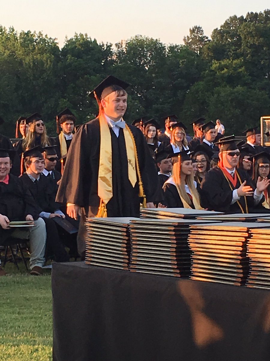 LHS graduation!  Class of 2019! #lmsramblers