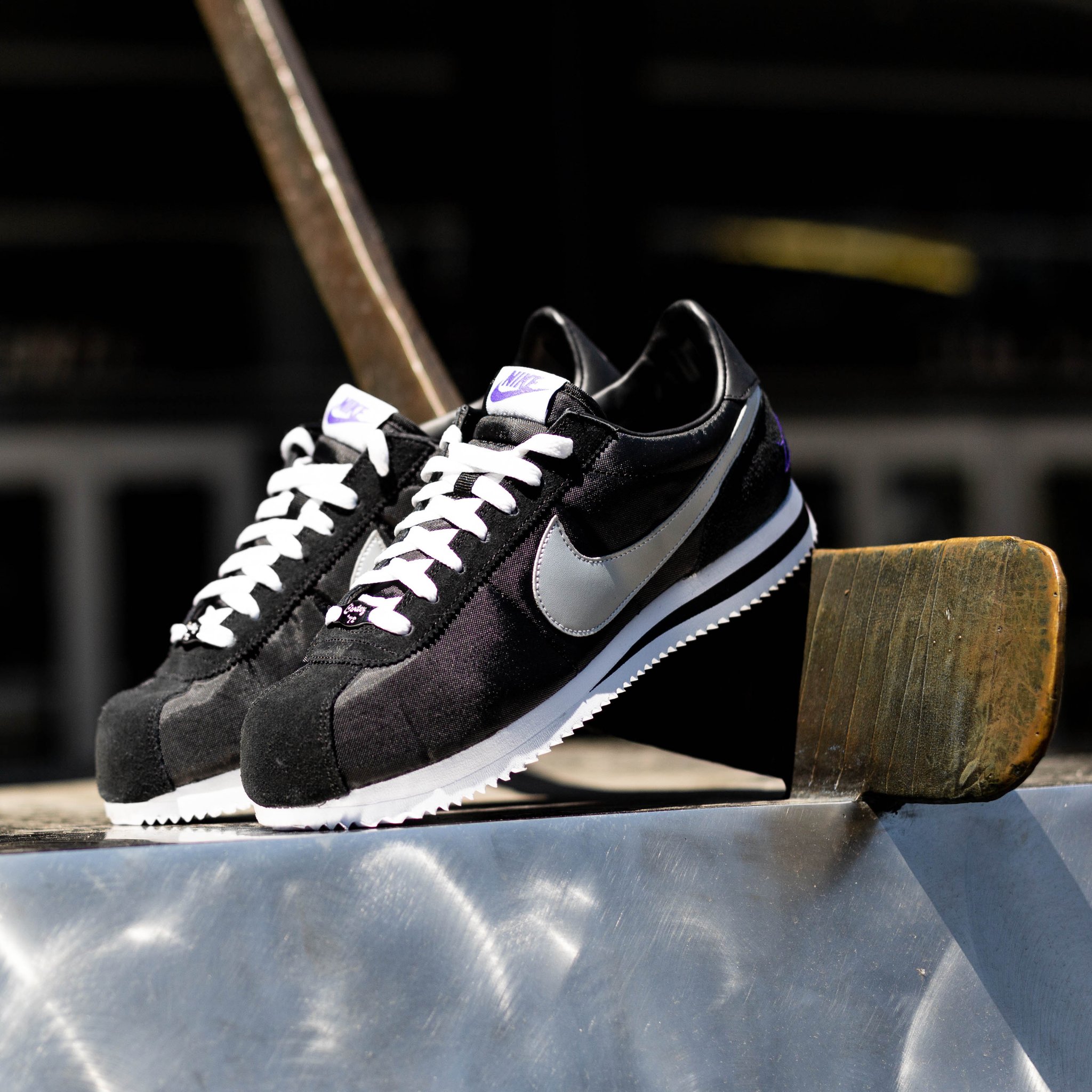 WSS on X: Inspired by the @lakings, the @nikela Cortez is covered in team  colors of #metallicsilver, white and purple accents. Available now in  select WSS stores & online. Shop Now:  #