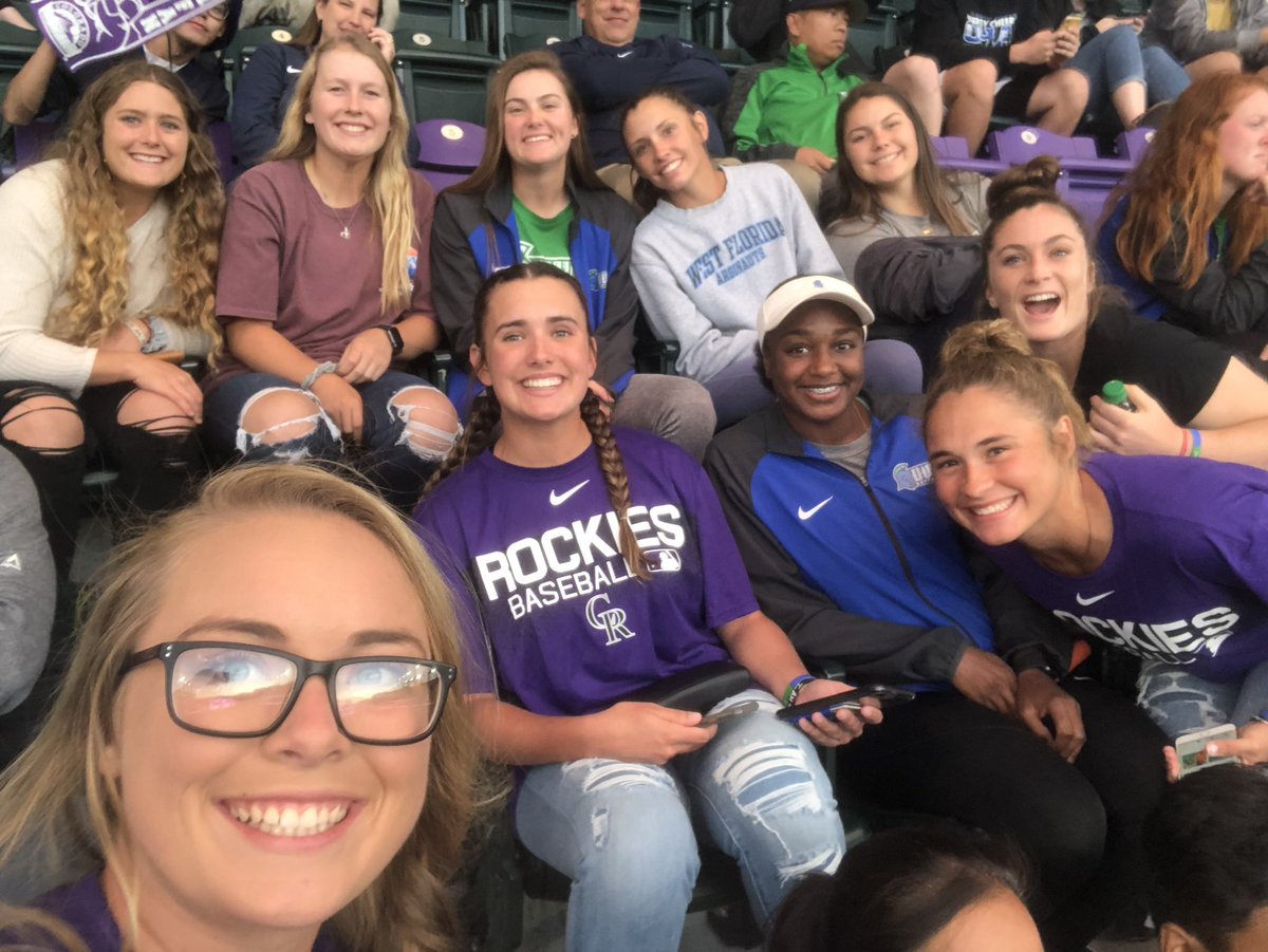 UWFSoftball's tweet photo. Hey @Rockies what’s up? https://t.co/i699W9rbqc
