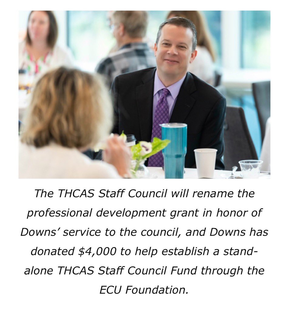 billdowns2013's tweet photo. What a privilege it has been to work with the dedicated staff of ECU’s College of Arts and Sciences https://t.co/6RWctRWHJX https://t.co/CGecW7purW