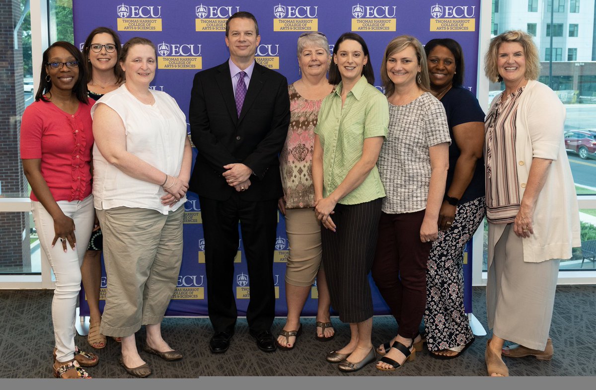 billdowns2013's tweet photo. What a privilege it has been to work with the dedicated staff of ECU’s College of Arts and Sciences https://t.co/6RWctRWHJX https://t.co/CGecW7purW